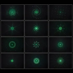 Wiederaufladbares LED-Autotür-Willkommenslicht - Dynamisches Autozubehör