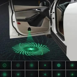 Wiederaufladbares LED-Autotür-Willkommenslicht - Dynamisches Autozubehör