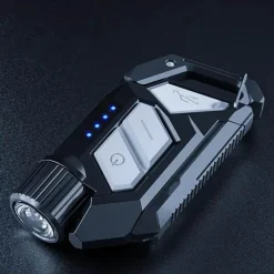 Wiederaufladbares LED-Schlüsselringlicht – Kompakte Camping-Taschenlampe