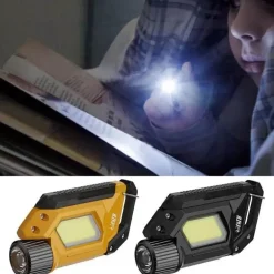 Wiederaufladbares LED-Schlüsselringlicht – Kompakte Camping-Taschenlampe