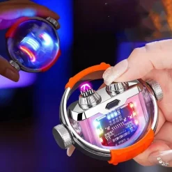 Wiederaufladbares Plasma-Lichtbogenfeuerzeug mit LED-Licht