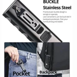 Wiederaufladbares USB-Fahrrad-Frontlicht - Heller LED-Scheinwerfer