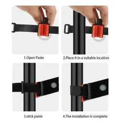 Wiederaufladbares, wasserdichtes LED-Fahrradrücklicht – sichere Sichtbarkeit beim Fahren