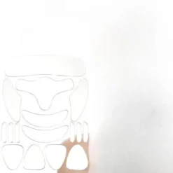 Wiederverwendbare Anti-Falten-Pads aus Silikon – Hautpflegebehandlung