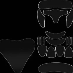 Wiederverwendbare Anti-Falten-Pads aus Silikon – Hautpflegebehandlung