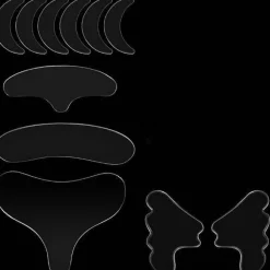 Wiederverwendbare Anti-Falten-Pads aus Silikon – Hautpflegebehandlung