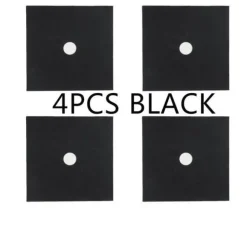 Wiederverwendbare Herdabdeckungen aus Glasfaser – 4er-Pack