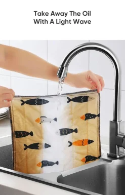 Wiederverwendbare Küchentücher – Super saugfähige, umweltfreundliche Tücher