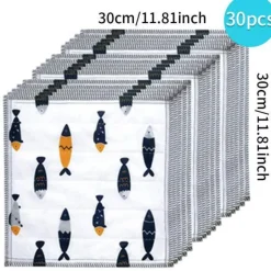 Wiederverwendbare Küchentücher – Super saugfähige, umweltfreundliche Tücher