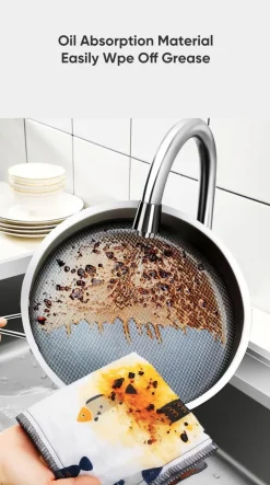 Wiederverwendbare Küchentücher – Super saugfähige, umweltfreundliche Tücher