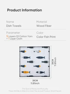 Wiederverwendbare Küchentücher – Super saugfähige, umweltfreundliche Tücher