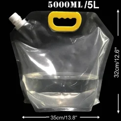 Wiederverwendbarer Flüssigkeitsspenderbeutel - Transparenter Reiseaufbewahrungsbeutel