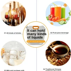 Wiederverwendbarer Flüssigkeitsspenderbeutel - Transparenter Reiseaufbewahrungsbeutel