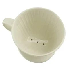 Wiederverwendbarer Keramik-Kaffeefilter – Tropftrichter für handgebrühten Kaffee