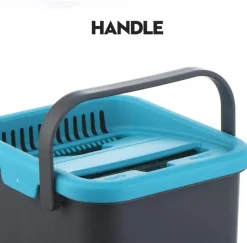 Wiederverwendbarer Mikrofaser-Flachmopp – waschbares Reinigungswerkzeug