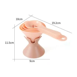 Wiederverwendbares Trichterset – 6-in-1-Mehrzweck-Ausgießwerkzeuge