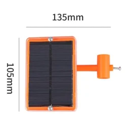 Windbetriebener Solar-Tierabwehr - Umweltfreundliches Gerät zur Schädlingsbekämpfung