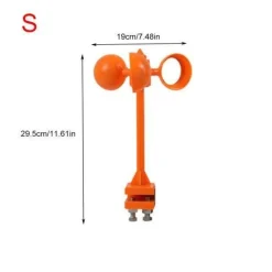 Windbetriebener Solar-Tierabwehr - Umweltfreundliches Gerät zur Schädlingsbekämpfung