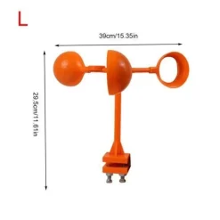 Windbetriebener Solar-Tierabwehr - Umweltfreundliches Gerät zur Schädlingsbekämpfung