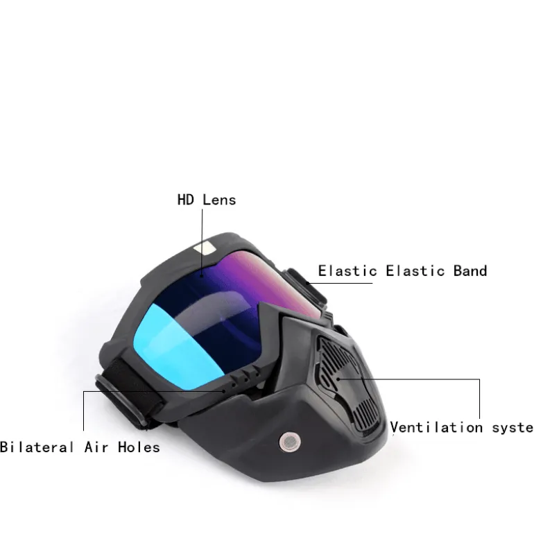 Winddichte Motorrad-Snowboardhelmbrille - Snow Gear Eyewear