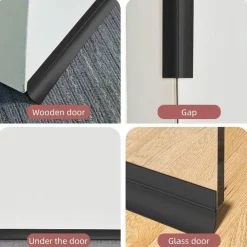Winddichte Silikon-Türdichtung – wetterfester Streifen für Energieeffizienz