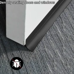 Winddichte Silikon-Türdichtung – wetterfester Streifen für Energieeffizienz