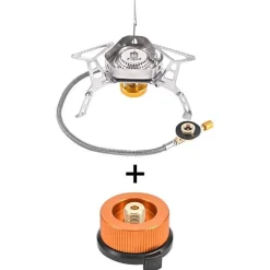 Winddichter Campingkocher – Outdoor-Gaskocher für Camping und Wandern