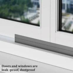 Winddichter selbstklebender Dichtungsstreifen - Staubdichte Türfensterisolierung