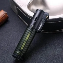 Winddichtes Butan-Fackelfeuerzeug - Turboflammen-Gasfeuerzeug