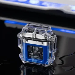 Winddichtes Regenbogen-Fackelfeuerzeug – prismatisches flammenloses Design