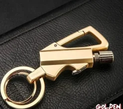 Winddichtes Schlüsselanhänger-Feuerzeug - Streichholzwerkzeug für den Außenbereich