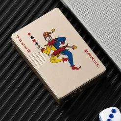 Winddichtes Spielkartenfeuerzeug – Stilvolles Flammenwerkzeug