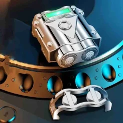 Winddichtes USB-Schnellladefeuerzeug – Kreatives Rasiermesser-Design