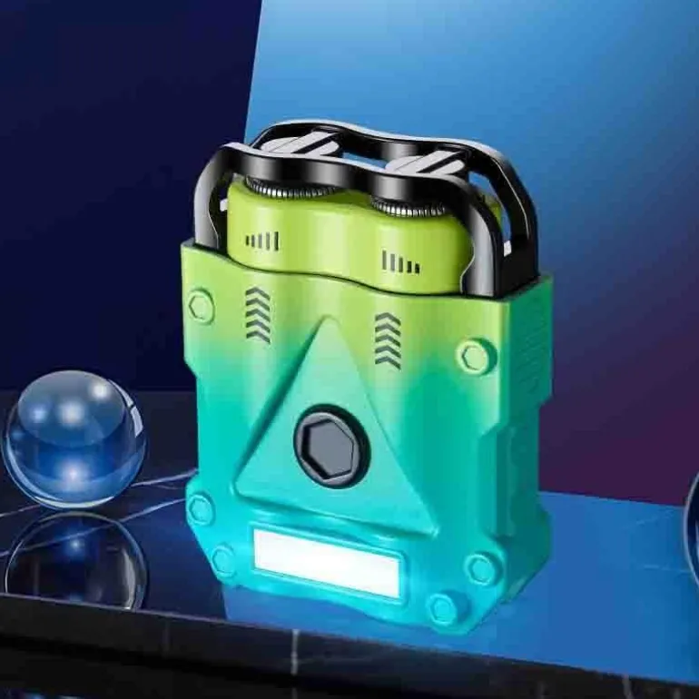Winddichtes USB-Schnellladefeuerzeug – Kreatives Rasiermesser-Design