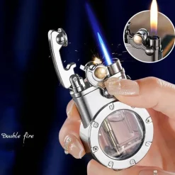 Windfestes Feuerzeug mit zwei Flammen – Inferno Torch Lighter