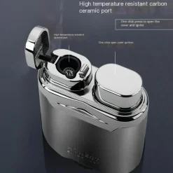 Windfestes Gasfeuerzeug für den professionellen Elite-Geschäftsgebrauch