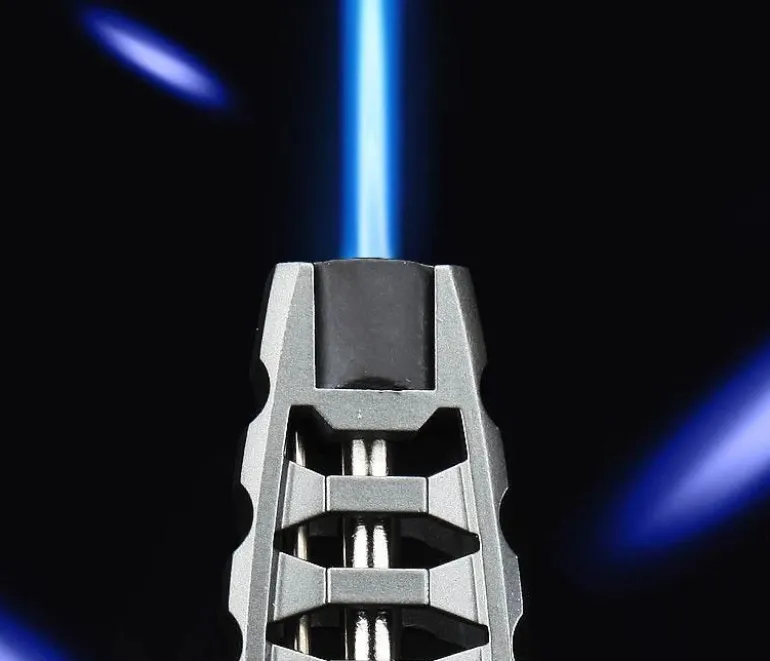 Windfestes Jet-Flame-Feuerzeug – Turbinenwerkzeug für den Außenbereich