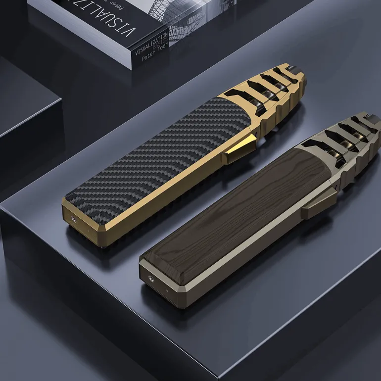 Windfestes Jet-Flame-Feuerzeug – Turbinenwerkzeug für den Außenbereich