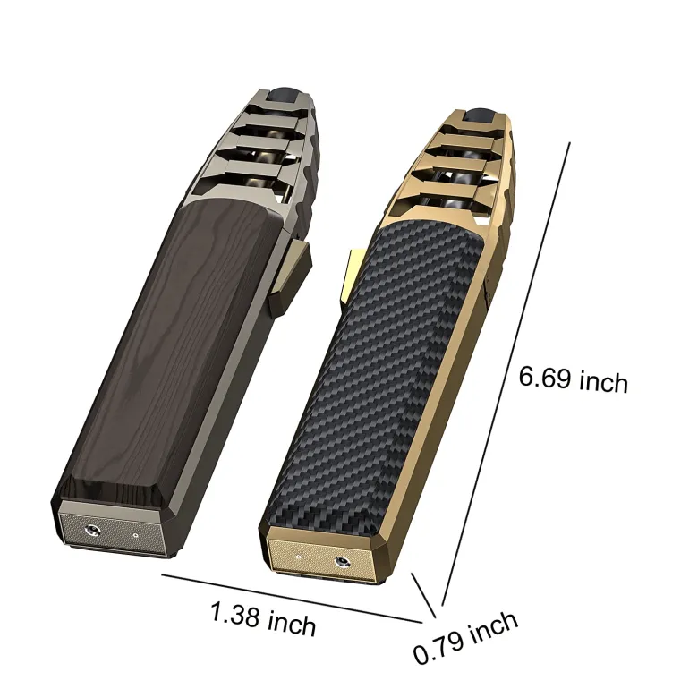 Windfestes Jet-Flame-Feuerzeug – Turbinenwerkzeug für den Außenbereich