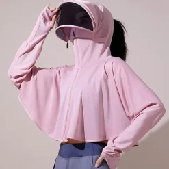 Windjacke mit Kapuze und UV-Schutz – leichte Outdoor-Bekleidung aus Eisseide