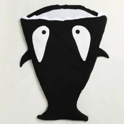 Winter Hai Babydecke - Kuschelige Babydecke mit Hai-Motiv