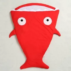 Winter Hai Babydecke - Kuschelige Babydecke mit Hai-Motiv