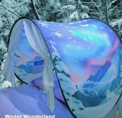 Winter Wonderland Sternenzelt – Magisches Spielzelt für Kinder