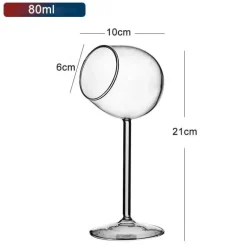 Wirbelglas-Strohhalmbecher für Partys, Nachtclubs, elegantes und lustiges Trinkgeschirr