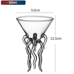 Wirbelglas-Strohhalmbecher für Partys, Nachtclubs, elegantes und lustiges Trinkgeschirr