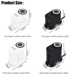 Wireless Charging Hub - Multifunktionale Steckdose