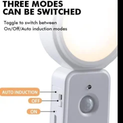 Wireless Rechargeable Motion Sensor LED Night Light - Bedside Lamp
