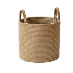 Woven Storage Basket - Brooke Decorative Organizer