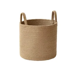 Woven Storage Basket - Brooke Decorative Organizer