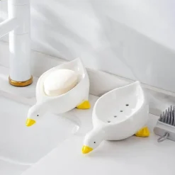 Wütende Ente Cartoon Lagerung Drainable